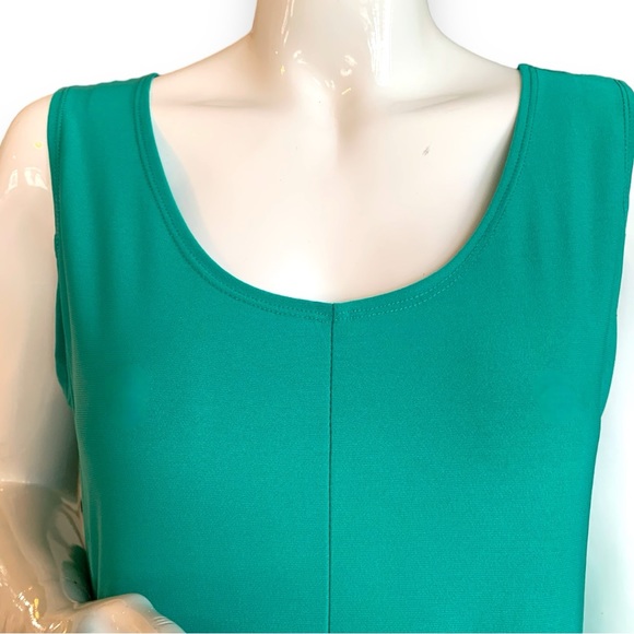 CREATION L POLY KNIT SLEEVELESS FIT & FLARE TUNIC DRESS. WOMEN’S SIZE LARGE - Picture 5 of 8